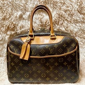 Louis Vuitton Brown Monogram Travel Bag